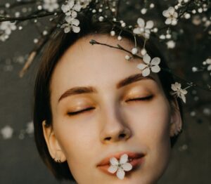 潜在意識を良い状態に書き換えている様子