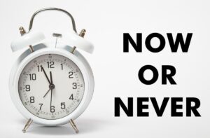 潜在意識が伝えてくるものは、今。逃したらもうない。