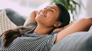 心が軽くなったことで人生が上昇し始めている女性