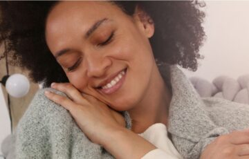 自己受容によって幸せに目覚めた女性