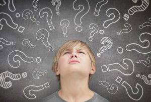 思考のブロックに妨げられて自分のことが分からない状態