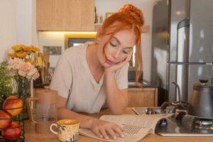 日常を丁寧に生きている女性