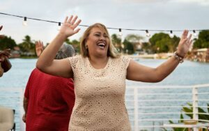 望む以上の幸せな人生を送る女性