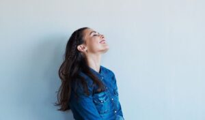 本当の幸せを感じている女性